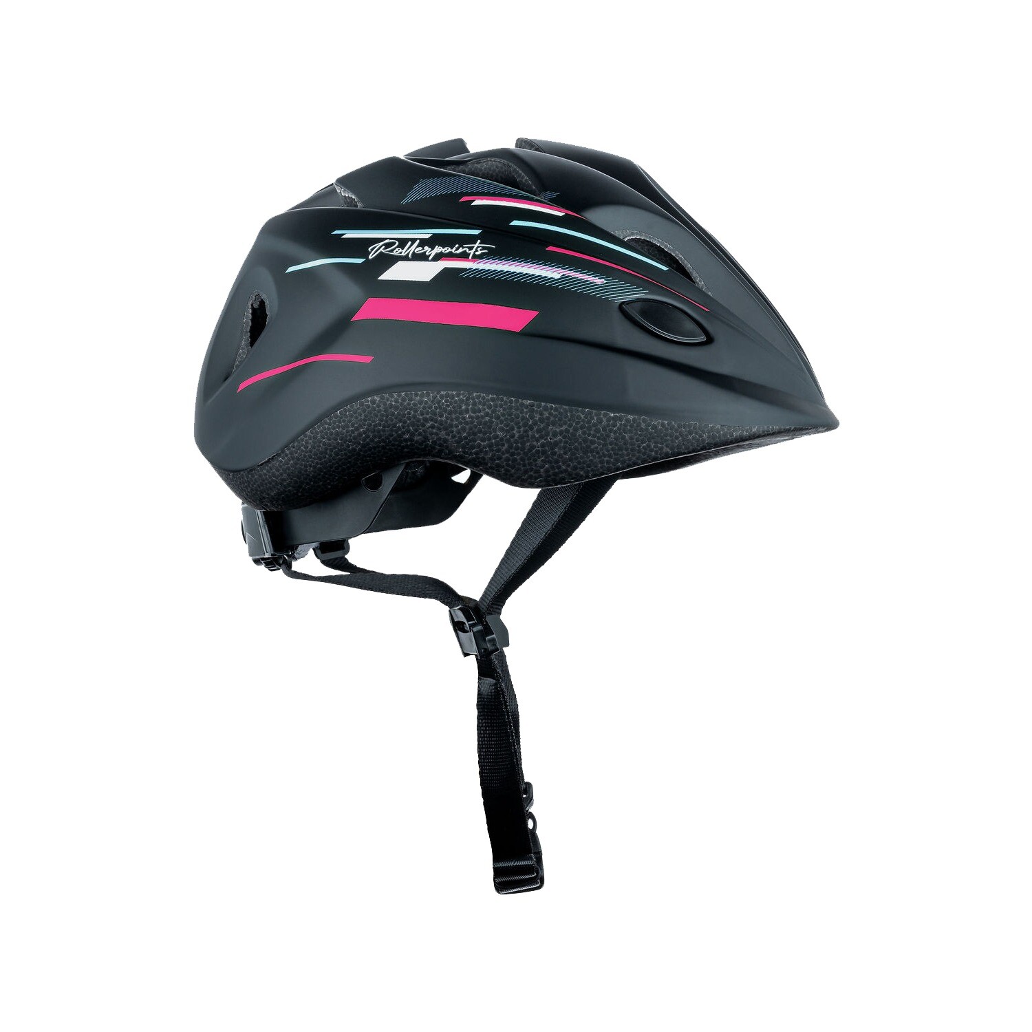 Casco Galaxy - Negro / Fucsia / Celeste