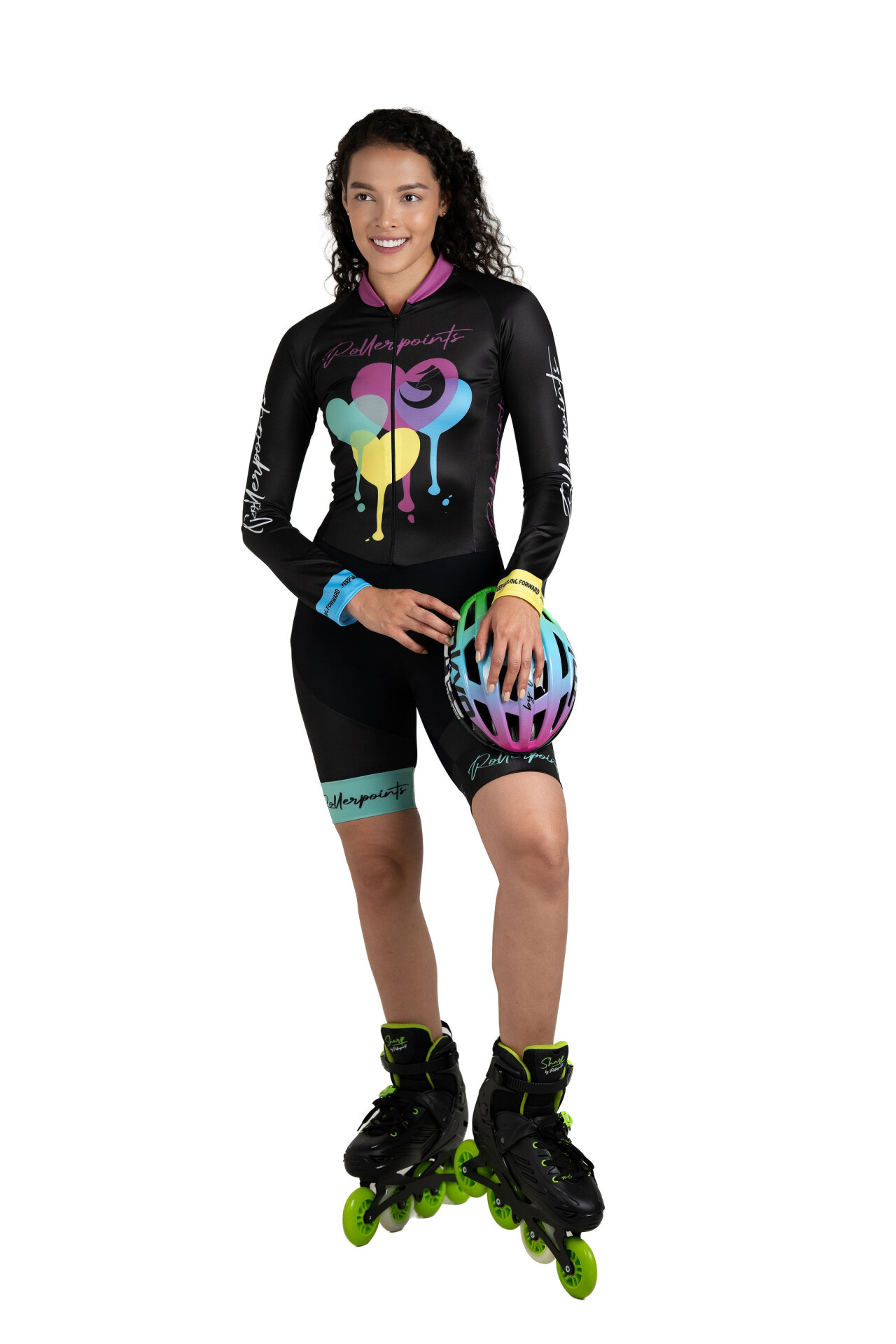 Licras Rollerpoints Corazón G2996 Manga Larga